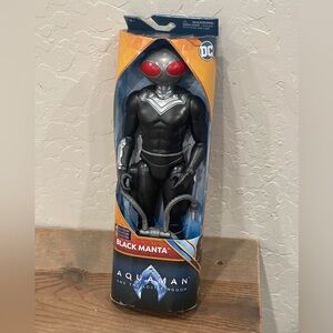 NEW DC Aquaman And The Lost Kingdom Collection  “Black Manta” Action Figure 12”